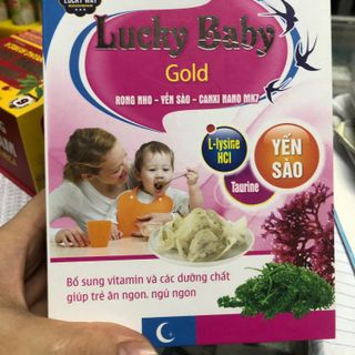 Rong nho-Yến sào lucky baby gold giá sỉ