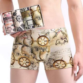 QUẦN SỊP ĐÙI/ QUẦN BOXER in 3D size từ 45 ký đến dưới 80 ký MEN02