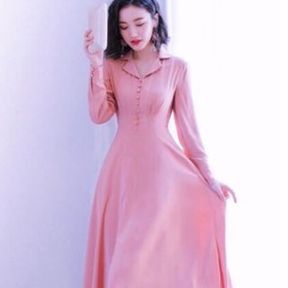 ĐẦM SƠ MI TAY DÀI 2 MÀU