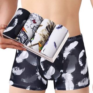 QUẦN SỊP ĐÙI/ QUẦN BOXER in 3D size từ 45 ký đến dưới 80 ký MEN01