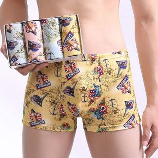 QUẦN SỊP ĐÙI/ QUẦN BOXER in 3D size từ 45 ký đến dưới 80 ký MEN04