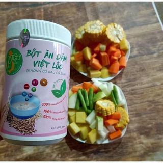 Bột ăn dặm Việt Lộc dinh dưỡng, an toàn