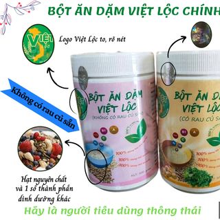 Bột ăn dặm Việt Lộc dinh dưỡng, an toàn