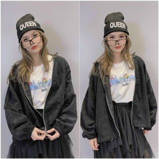 Áo khoác nhung trơn cánh dơi cute