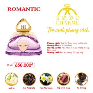 Nước hoa Charme Dynamic, Clever, Gentle, Romantic 50ml
