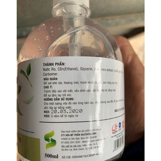 Gel rửa tay khô kosmo 500ml