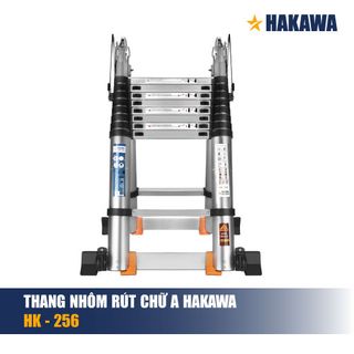 Thang Nhôm Rút Đôi Chữ A HAKAWA HK-256