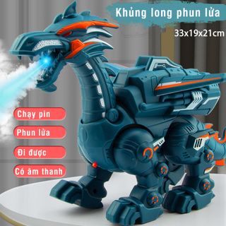 Đồ chơi khủng long phun lửa có nhạc giá sỉ