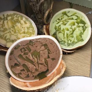 Bánh Flan Trái Dừa