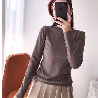 Áo cổ lọt thun dệt kim cho nữ