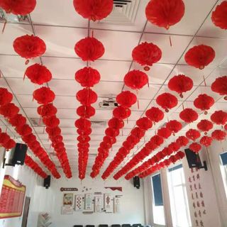 Đèn lồng tổ ong 20cm ( Loại Dày )