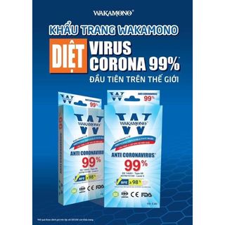 SALE Khẩu Trang Wakamono Diệt Virus 99% Ở Việt Nam