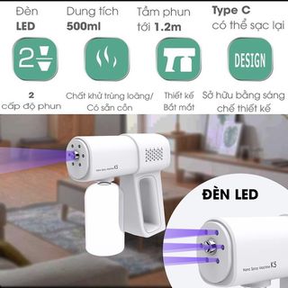 CHÍNH HÃNG - BẢO HÀNH 12 THÁNG -Máy XỊT KHỬ KHUẨN phòng chống dịch covid- hàng sẵn kho sll- Giá TẬN GỐC- shipcod toàn quốc