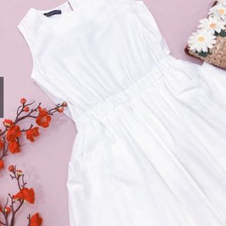 ĐẦM THUN EO 2 MÀU
