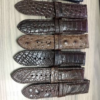 Dây Đồng Hồ Da Cá Sấu