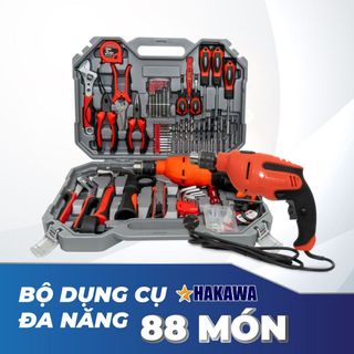 Bộ dụng cụ máy khoan đa năng (88 chi tiết) HAKAWA HK-850