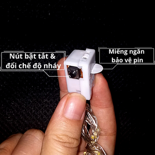 Đèn Fairy Light, đèn đom đóm trang trí giáng sinh siêu lung linh, có thể dùng trang trí chụp ảnh sản phẩm siêu xinh