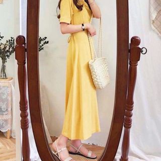 ĐẦM VIỀN REN FORM DÀI 2 MÀU