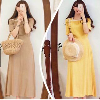 ĐẦM VIỀN REN FORM DÀI 2 MÀU