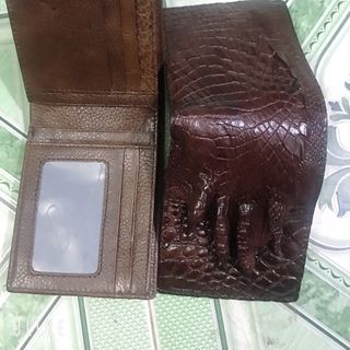 Ví chân cá sấu nam 1 mặt