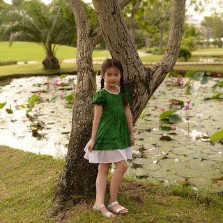 Đầm vải thô DB02-0