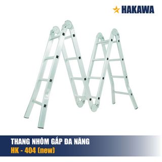 Thang Nhôm Gấp Đa Năng 4 Đoạn HAKAWA HK-404 (New)