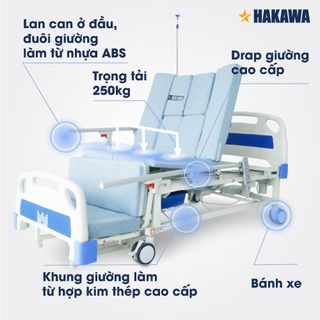 Giường y tế điều khiển bằng remote HAKAWA HK-D95