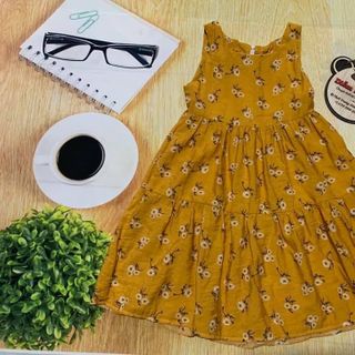 Đầm vải thô cotton DB01-0