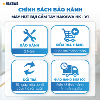 Máy Hút Bụi Cầm Tay HAKAWA HK-V1