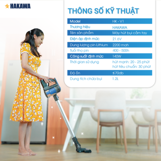 Máy Hút Bụi Cầm Tay HAKAWA HK-V1