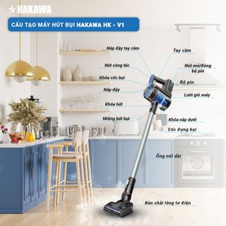 Máy Hút Bụi Cầm Tay HAKAWA HK-V1