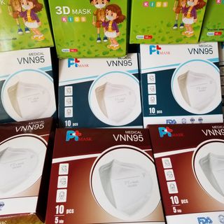 Khẩu trang y tế 5 lớp VNN95 kháng khuẩn hàng công ty