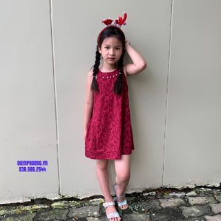 Đầm vải thô DB 070