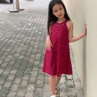 Đầm vải thô DB 070