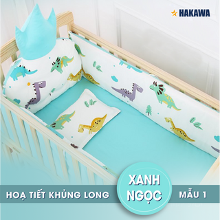 Nôi Cũi Em Bé HAKAWA Hoàng Gia Combo 3
