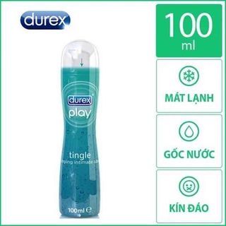 [Chính hãng Thái Lan] Gel bôi trơn Durex Tingle mát lạnh 100ml