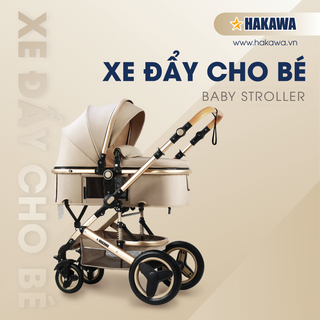 Xe Đẩy Cho Bé Cao Cấp HAKAWA HK-B02 giá sỉ