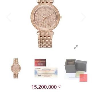 ĐỒNG HỒ MICHAEL KORS NỮ ROSE GOLD CAO CẤP