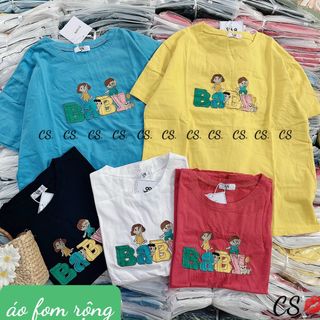 Áo thun form rộng Qc