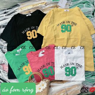 Áo thun form rộng Qc