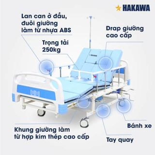 Giường Y Tế Phục Hồi Chức Năng Cao Cấp HAKAWA HK-C85