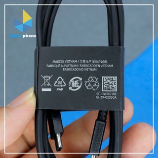 Cáp Samsung TYPE-C to TYPE-C (1,8M) Chính Hãng