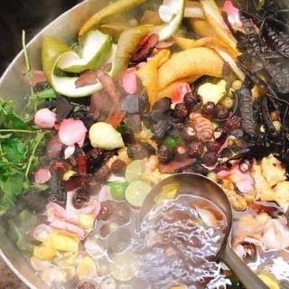 Cao gội đầu Bưởi Non