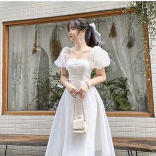 ĐẦM TRẮNG DỰ TIỆC DÁNG DÀI