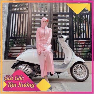 Áo chống nắng choàng thông hơi kim cương