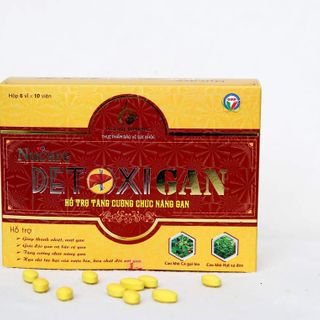 Detoxigan giúp giải độc gan, tăng cường chức năng gan tốt nhất hiện nay