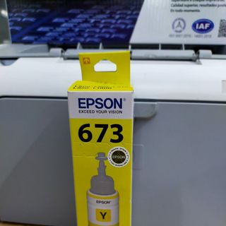 Mực in Epson T673400 màu vàng giá sỉ