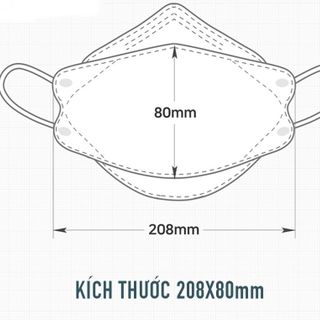KHẨU TRANG 4D-KF94+ HÀNG XUẤT KHẨU CHUẨN HÀN QUỐC