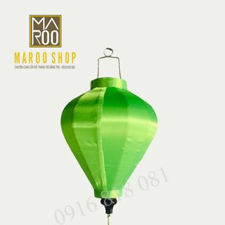 Đèn lồng Hội An vải phi bóng size 30 cm chuyên dùng trang trí quán xá , nhà hàng ....
