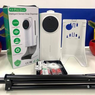 MÁY RỬA TAY KÈM SÁT KHUẨN TỰ ĐỘNG K9 PRO PLUS KÈM CHÂN ĐỠ